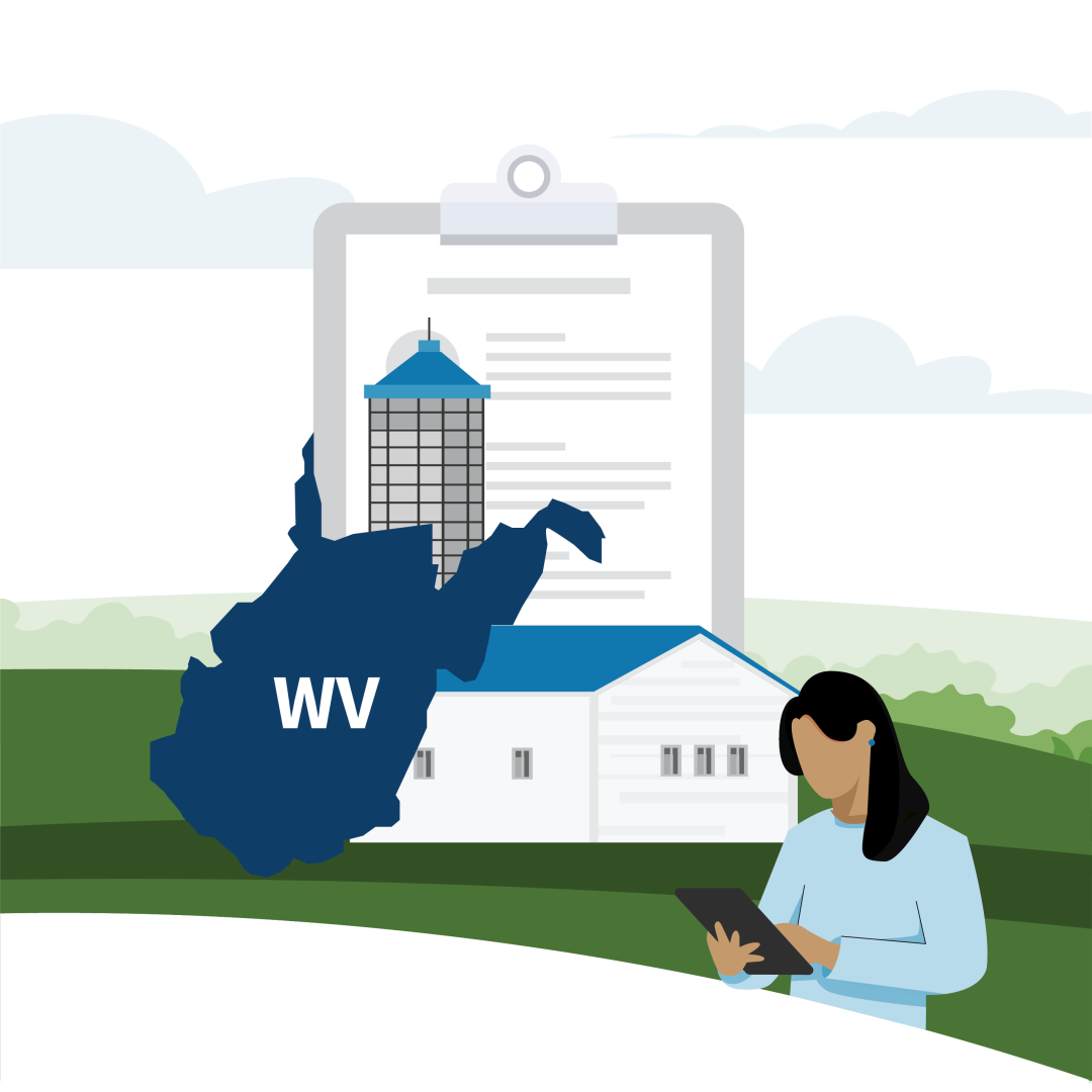 A woman applying for Individual Assistance in West Virginia.