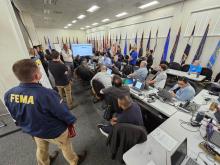 Incident Management Assistance Teams practice response scenarios in preparation for this year’s hurricane season.