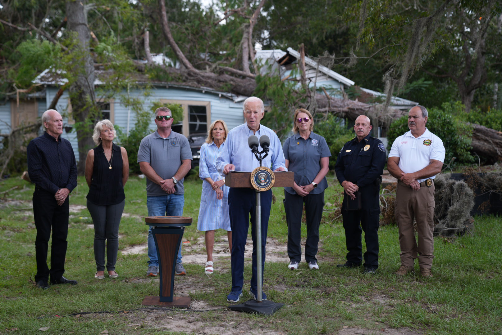 President Biden Visits Florida After Hurricane Idalia | FEMA.gov