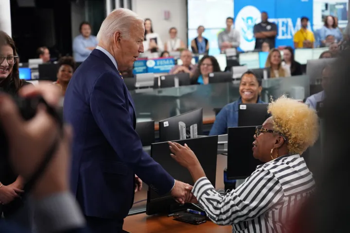 President Biden At FEMA Headquarters | FEMA.gov