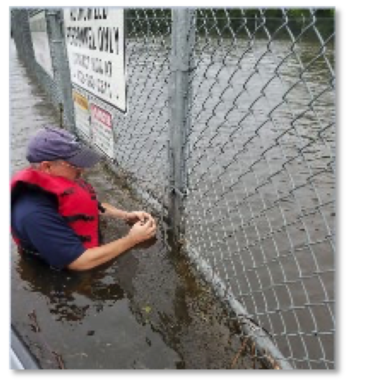 Texas - Radio Technician In Hurricane Harvey Photo