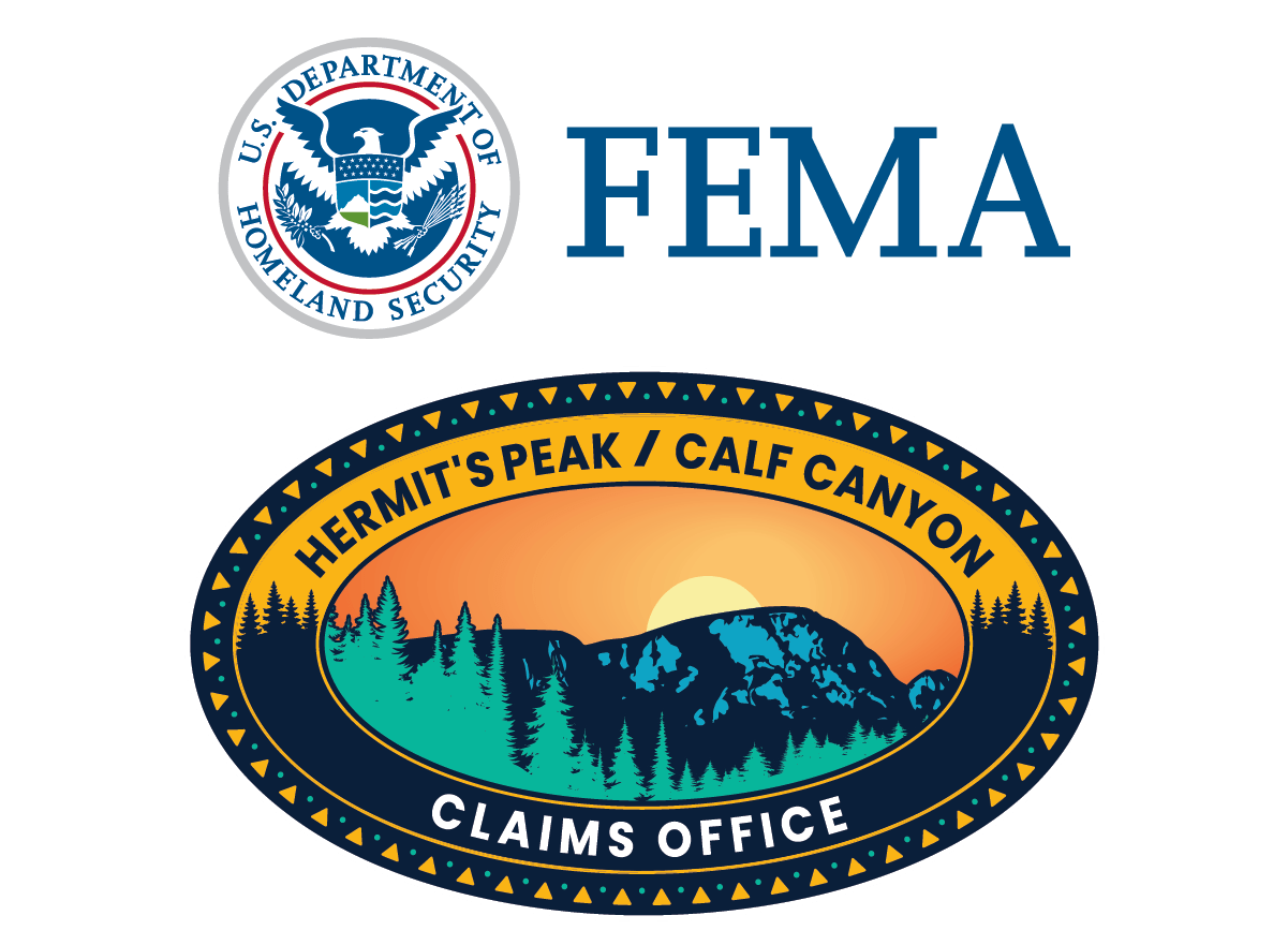 Logotipo de Hermit's Peak/Calf Canyon.