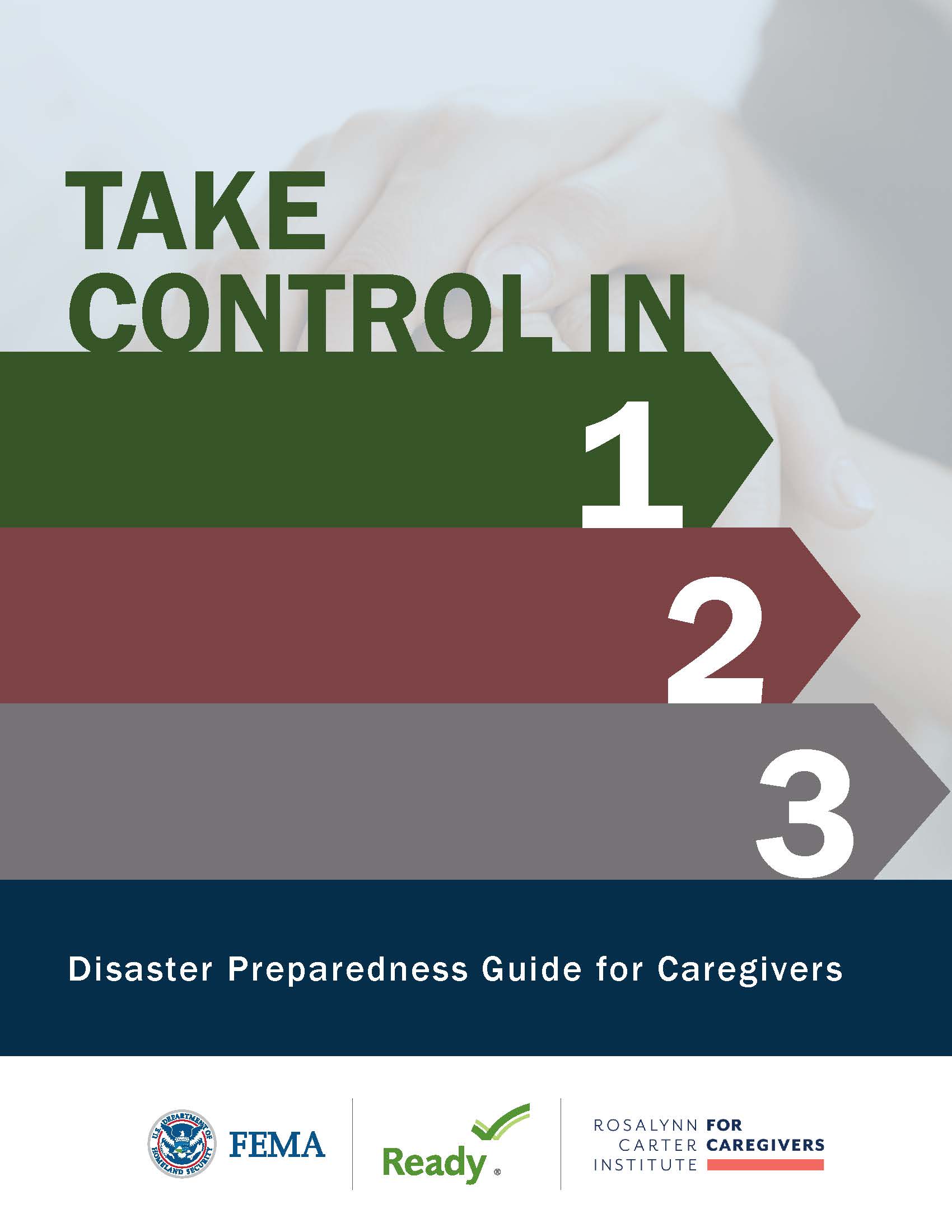 Take Control in 1, 2, 3: Disaster Preparedness Guide for Adults cover