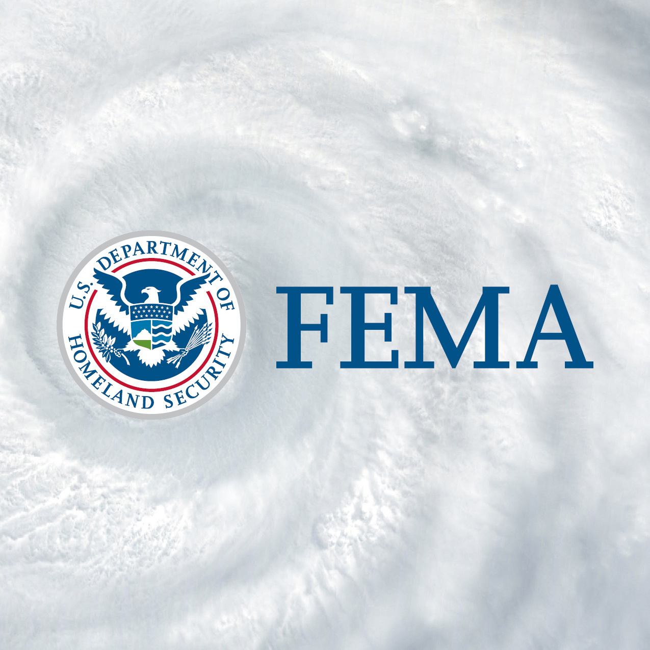 fema dhs logo hurricane eye