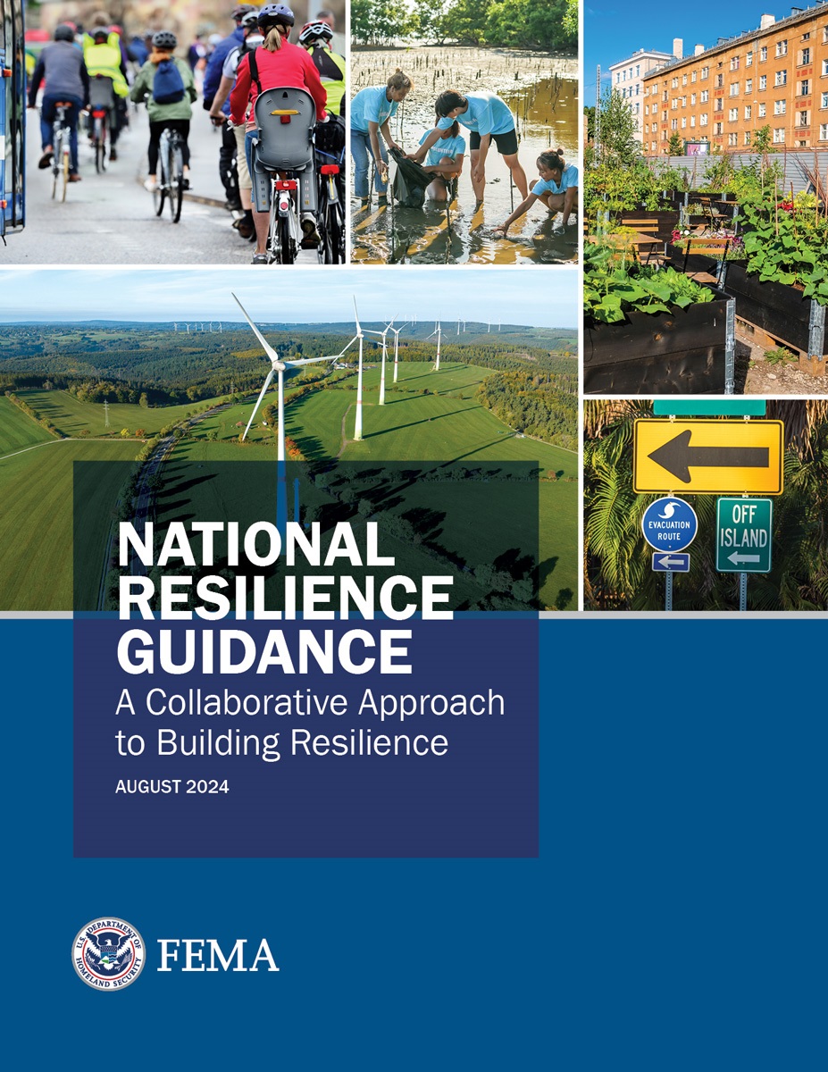 National Resilience Guidance Cover - A Collaborative Approach to Building Risilience August 2024