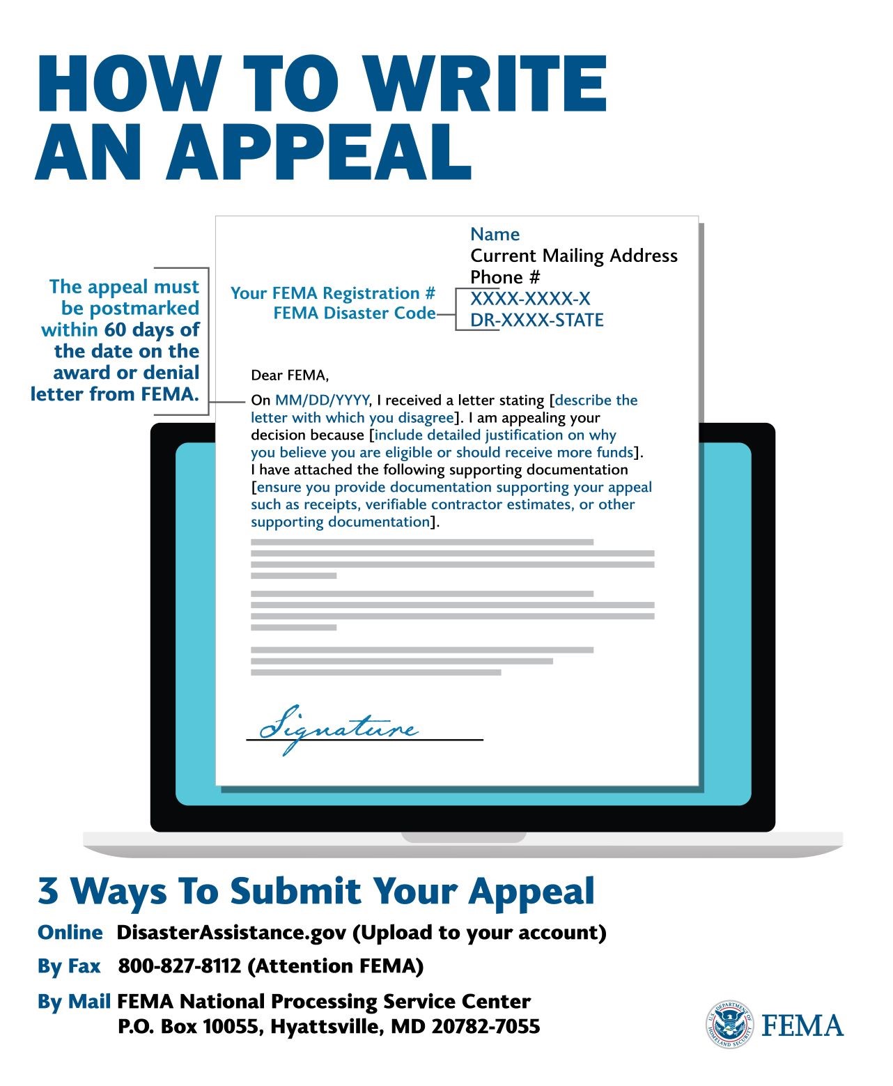 How To Appeal Fema Phaserepeat9