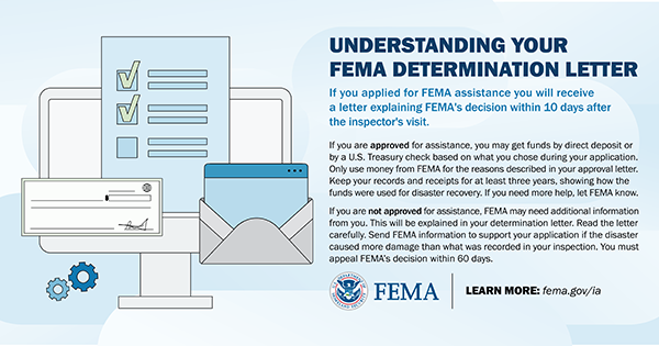 Understand Your FEMA Determination Letter Graphic File