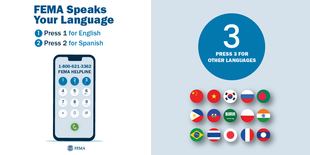 FEMA Speaks Your Language Graphic File