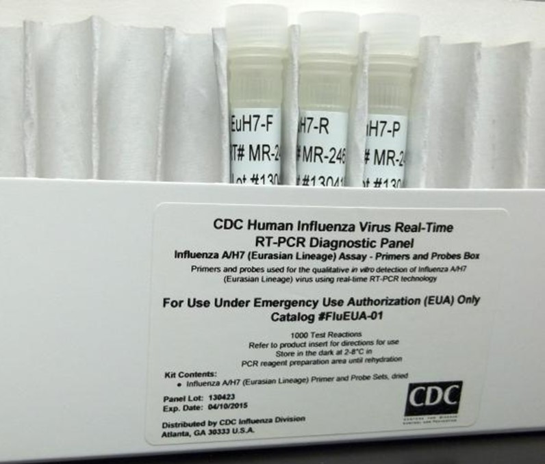 vials of human influenza virus