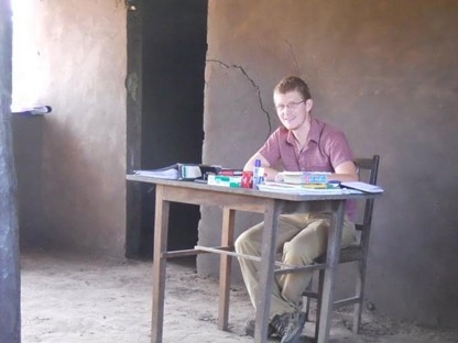 During his Peace Corps service term, Bracken provided writing services for the local population. 