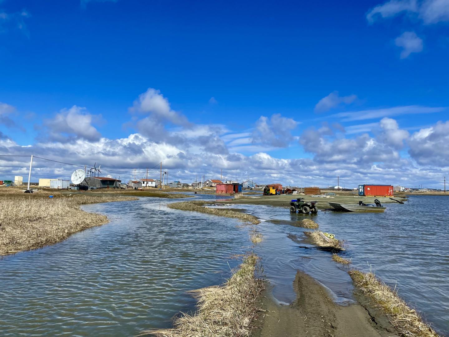 FEMA visits rural Alaska to learn more about how the Native Village of Kwigillingok is using FEMA resources like Building Resilient Infrastructure and Communities (BRIC) Direct Technical Assistance (DTA) to become more resilient to flooding.