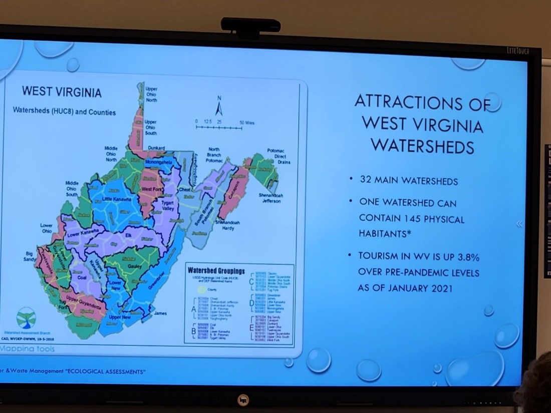 A Map of Rural West Virginia Watersheds