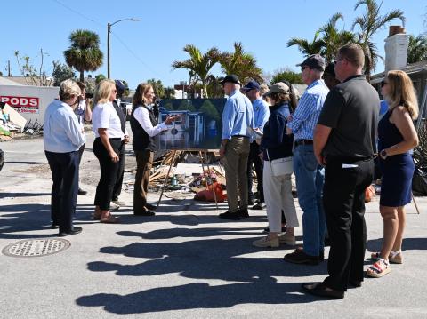 Caption: <p>St. Petersburgh, Fla - President Biden and FEMA Administrator Deanne Criswell met with community members, local, state, federal officials and disaster survivors to talk about the ongoing Hurricane Milton recovery efforts.&nbsp;</p>