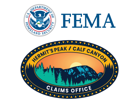 hermit's peak and fema logo stacked