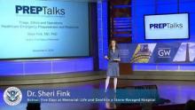 Thumbnail image of Dr. Sheri Fink’s PrepTalk video