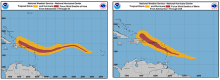 National Weather Service Maps - Hurricanes Irma and Maria 2017