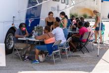 FEMA Personnel Help Survivors Register for Assistance